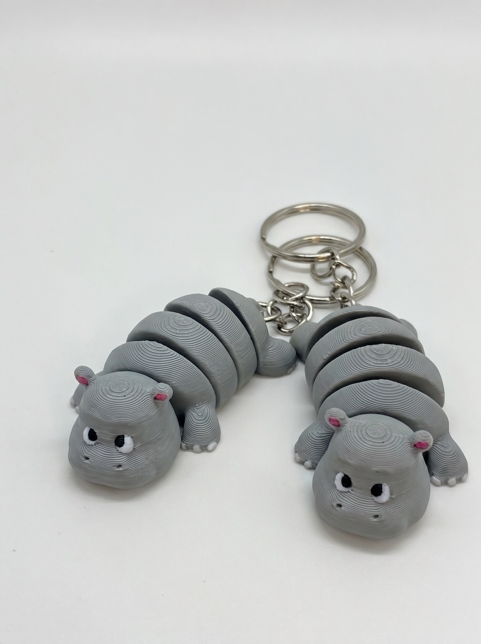 3D keychain Hippopotamus